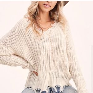 *NEVER WORN* White Sweater